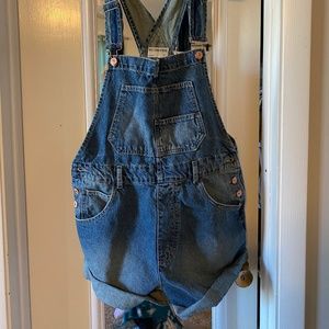 Free People ziggy shortalls